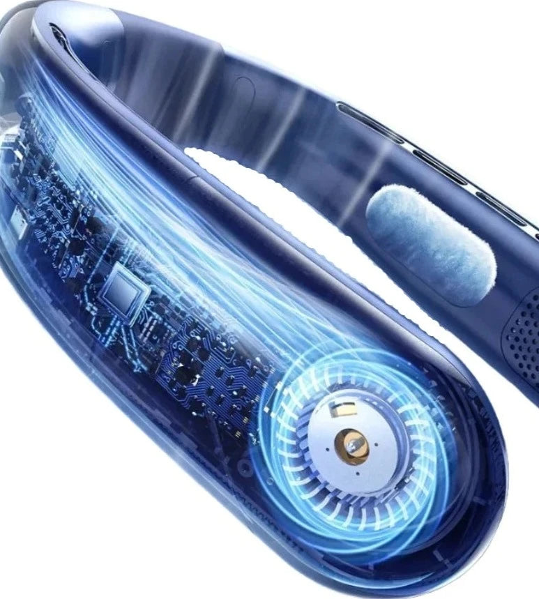 CoolBreeze AI Neck Fan