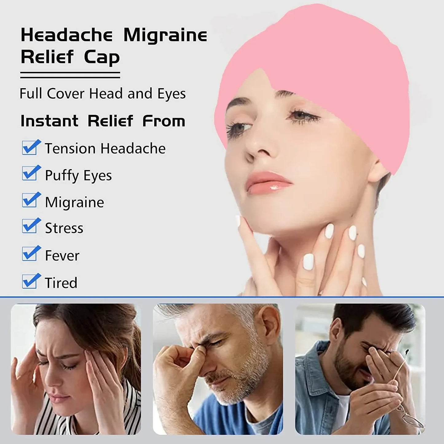 Dual-Action Relief Cap