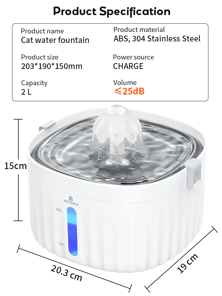 PurelyPaws Fountain