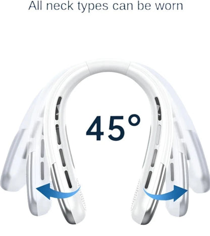 CoolBreeze AI Neck Fan