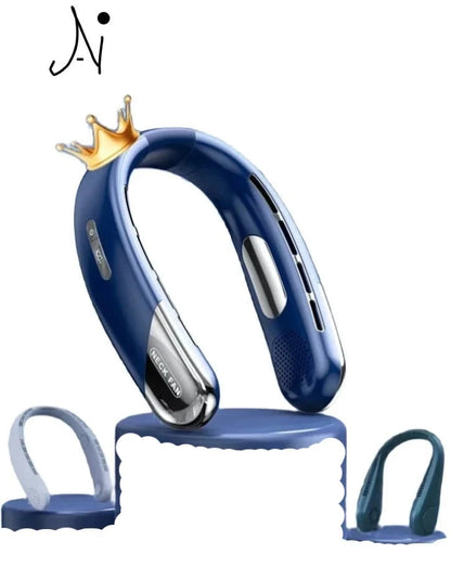 CoolBreeze AI Neck Fan