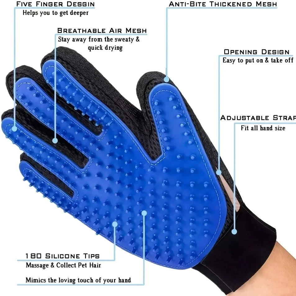 FurEase Grooming Gloves