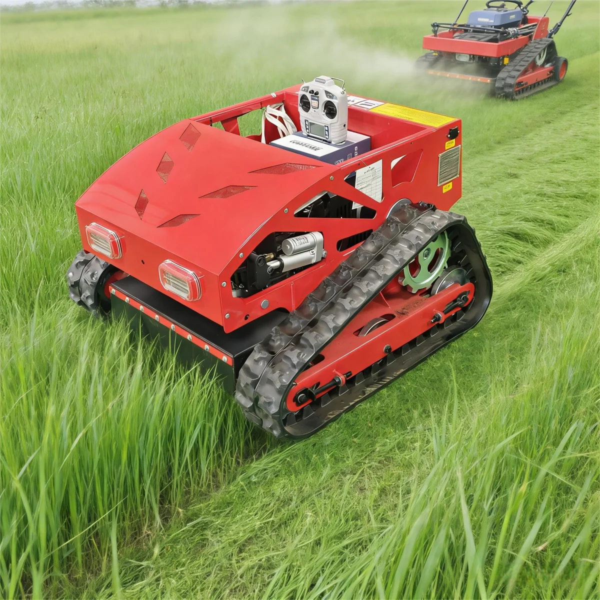 Remote-Controlled Lawn Mower